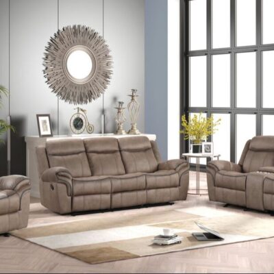 Andres Brown - 3pc Reclining Living Room Set