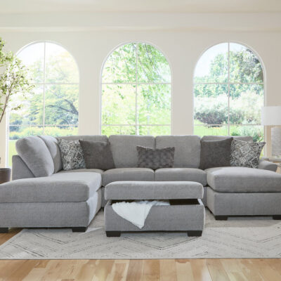 1100 Signature Dove Sectional NEW ARRIVAL