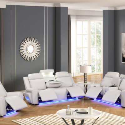 Rolls Royce Sand Power Reclining Set **NEW ARRIVAL**