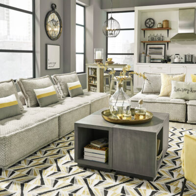 Happy Beige - Modular Accent Chair ON SALE