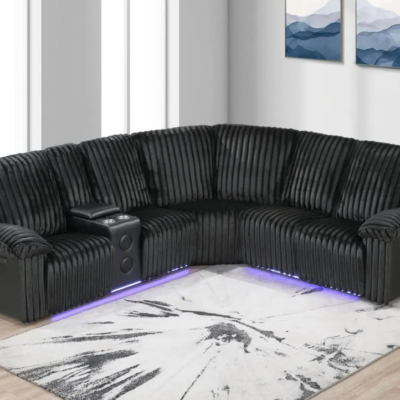 Flash Power Reclining Sectional NEW ARRIVAL