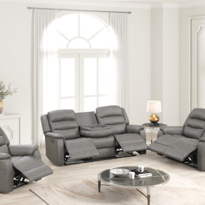 Hope Gray 3PC Reclining Set **ON SALE**